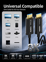 Câble HDMI Fibre Optique AOC 8K UHD Haute Vitesse Vente en Gros Logo Personnalisé