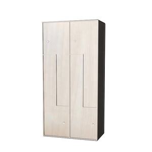 Locker laminado fenólico impermeable comercial Material HPL para gimnasio Deportes Centro de fitness Lockers Hpl Locker con bancos - Product Image 5