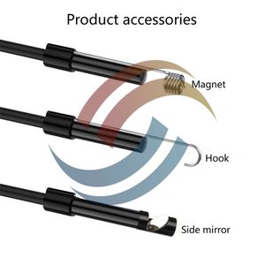 Meracly 5,5/7mm Drei-in-Eins-Industrie endoskop für Pipeline-Kfz-Klimaanlagen Motor test Mobiltelefon - Product Image 5