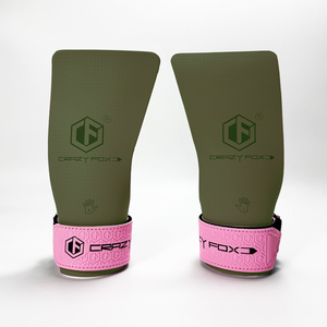 疯狂狐狸体操握把健身房运动举重无指碳握把健身力量训练卡勒拉斯交叉健身 - Product Image 5