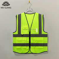 Gilet de sécurité, vêtements de travail d'équipe, gilet réfléchissant haute visibilité, chalecos de travail, logo personnalisé, gilet de sécurité pour l'exploitation minière