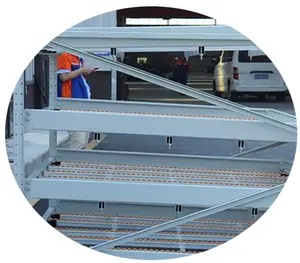 Light And Heavy Warehouse Storage Metal Shelves Movable Steel Pallet Storage Racks