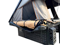Hors route Rv caravane camping-car remorque camping-car toboggan sur pick-up expédition camion camping-car Pop Top tente auvent camping-car
