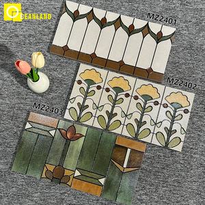 200*400mm mô hình động vật nghệ thuật Retro zellige gốm men gạch gạch cho trong nhà tường nhà vệ sinh ban công vòng eo - Product Image 3