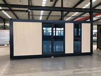 Casa Maison conteneur préfabriquée modulaire Cabine Petite maison prête à expédier Kit portable Maisons conteneur à dosettes