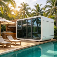 Maisonnette préfabriquée Apple Cabin de 40 pieds, homologuée SAA, prête pour l'énergie solaire, maisonnette modulaire, norme australienne, maison de vacances