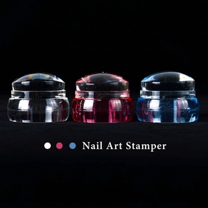 New <b>Nail</b> Transfer Stamp Silicone Scraper <b>Nail</b> Printing Special <b>Nail</b> <b>Tool</b> Stamper - Product Image 5