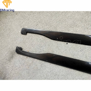 Faldas laterales de fibra de carbono estilo VOLTEX, para <span class=keywords><strong>TOYOTA</strong></span> GR86 BRZ <span class=keywords><strong>2022</strong></span> - Product Image 3
