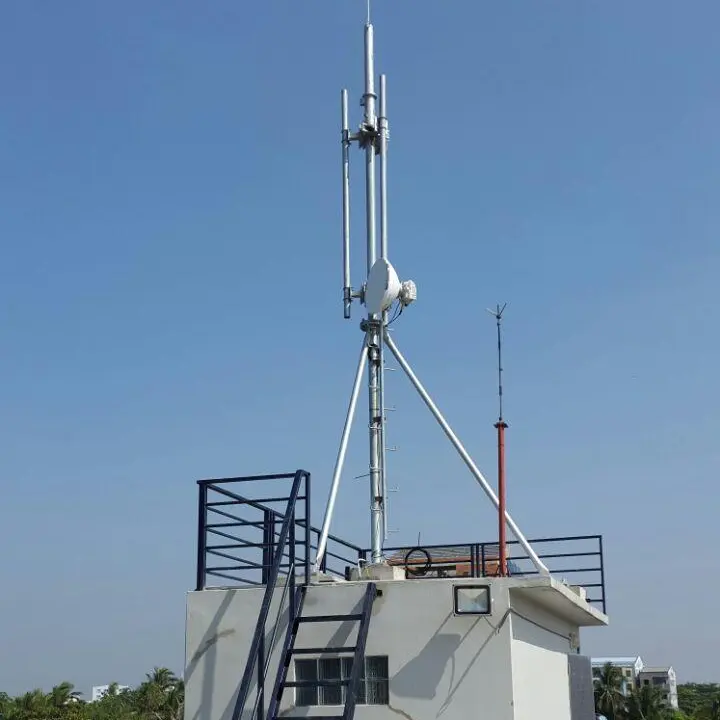 מונופול תמיכה עצמית מגדל תקשורת/הטלקום/GSM אנטנת צינורי מוט פלדת מגדל
