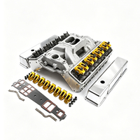 Engine Block with Top End Components Hydraulic Roller 190cc Cylinder Head Assembly Fit SBC 350 5.7L V8 Engine Repair PCE435.1003