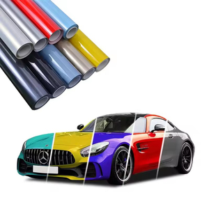 Xe Vinyl kết thúc tốt đẹp Nhà cung cấp Trung Quốc 100 + màu sắc cao cấp vật liệu vật nuôi 1.52*17m/cuộn gói vinyl xe bọc Sticker xe cơ thể phim - Product Image 4