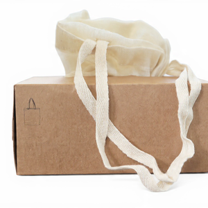 Ensemble de 10 sacs en toile réutilisables, sur mesure pour l'emballage de vente au détail et le transport quotidien - Product Image 4