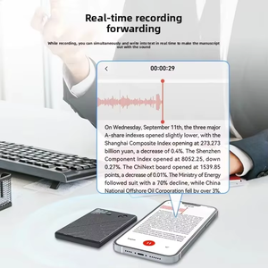 ODM OEM 64GB Kỹ Thuật Số Ghi Âm Ai Cuộc Họp Lưu Ý Taker Ghi Âm Cuộc Gọi Tóm Tắt Chức Năng WAV Định Dạng Âm Thanh Pin Lithium Mô Hình - Product Image 5