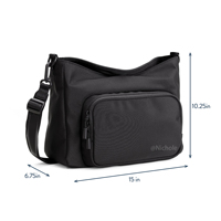 Sac à langer en nylon gonflé convertible personnalisé de qualité supérieure organisateur de caddie de poussette sac à langer bandoulière pour maman sac à langer pour poussette de bébé