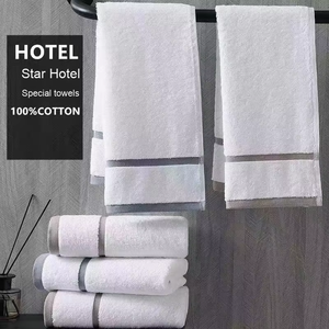 Ensembles de serviettes personnalisées avec logo, 100% coton, super épaisses et absorbantes, ensemble de serviettes de bain, cadeau, ensembles de serviettes de bain 5 étoiles - Product Image 2