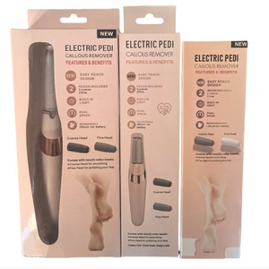Lime à pieds électrique entièrement automatique rechargeable, outil compact pour éliminer les callosités et les peaux mortes, soin des pieds pour des pieds magnifiques - Product Image 2