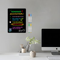Tableau de planification magnétique effaçable à sec avec matériau Unifelt, calendrier personnalisé UCI Art Déco pour l'organisation familiale, du bureau et de l'école