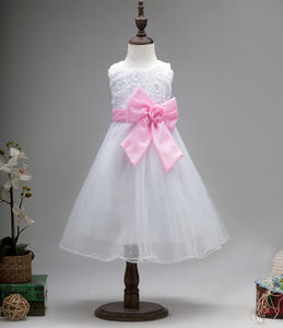 Vestido de Fiesta Largo Blanco con Patrones de Vestidos de Novia para Niñas de Yiwu, China - Product Image 4