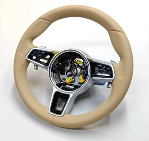 Volant en cuir personnalisé en usine pour Porsche Cayenne, Panamera, <span class=keywords><strong>Taycan</strong></span>, Macan, 911, volant Ohc Motors - Product Image 1
