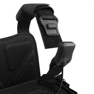 Chaleco Táctico Molle para Entrenamiento al Aire Libre, Nailon 1000D, Ligero, con Liberación Rápida, Portaplacas Impermeable - Product Image 4