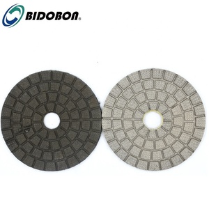 BIDOBON 100mm 4 pouces Marbre Granit Humide Noir <span class=keywords><strong>Blanc</strong></span> Tampons De <span class=keywords><strong>Polissage</strong></span> - Product Image 2