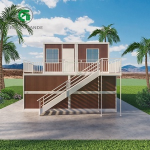 Maison prête à l'emploi Pliabilité mobile Logé de 20 pieds souterrain Pliable Minuscule Chine Mini Portable Maison Conteneur modulaire Bâtiment - Product Image 2