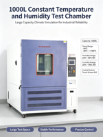 Chambre de température et d'humidité constantes de 1000 L pour équipement de laboratoire avec protection IP65, garantie 1 an