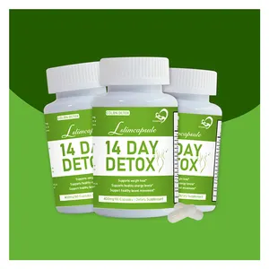 Quality Natural Herbal Green Natural 14 Day Detox Slimming Pills Capsules For Weight Loss