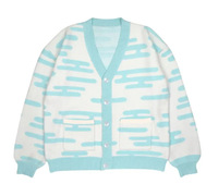 Pull jacquard personnalisé ODM à col roulé, manches longues, motif de Noël, tricoté à la machine, anti-plis, pour l'hiver