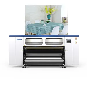 large format sublimation printer brand Atexco model X plus 4/8/16 printhead digital inkjet printing machine