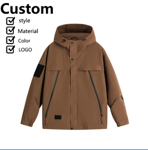 เสื้อแจ็คเก็ตกันลมกันน้ำแบบถอดได้สามในหนึ่งสำหรับฤดูหนาวใหม่  พร้อมโลโก้ OEM สำหรับทุกเพศ เหมาะสำหรับการเดินป่าและกิจกรรมกลางแจ้ง - Product Image 1