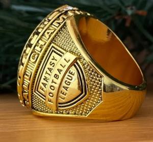 Anillo de Campeonato Personalizado 2023 en Tono Dorado, Torneo de Fútbol Fantasía para los Boston Celtics y los Philadelphia <span class=keywords><strong>Eagles</strong></span>, Regalos de Boda - Product Image 5