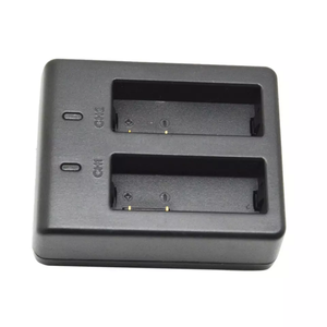 Chargeur de batterie double USB pour <span class=keywords><strong>cam</strong></span>éra d'action AKASO Campark Vemico APEMAN DBPOWER NEXGADGET WiMiUS Lightdow <span class=keywords><strong>EKEN</strong></span> SJ4000 SJ5000 - Product Image 4