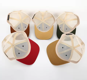 Custom Premium High Quality Classic 6 Panel Plain Blank Richardson 112 Pre Curved Two Tone Gorras <b>Trucker</b> Baseball Cap <b>Hat</b> - Product Image 3