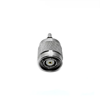 Connecteur coaxial RF mâle RP TNC à sertir avec fenêtre à souder pour câbles coaxiaux RG316, RG174, LMR100, RG188, Belden-7805-8216