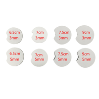 RTS Sublimation Blanks Néoprène Car Coaster Car Cup Coasters