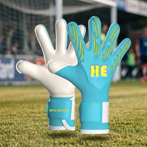Gants de gardien de but de qualité supérieure, gants de gardien de but de football professionnels avec grip en latex respirant, latex allemand de 4 mm - Product Image 3