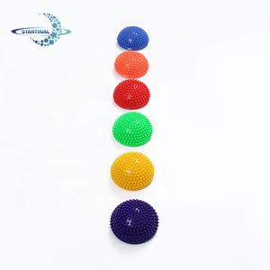 Bola de masaje para niños, Bola de Yoga media redonda colorida para Fitness, venta al por mayor - Product Image 5