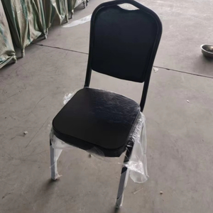 Sedia da Pranzo in Metallo Nera Impilabile Economica per Hotel, Ristoranti, Feste, <span class=keywords><strong>Eventi</strong></span>, Matrimoni, Chiese, Scuole, Sale Conferenze, Design Moderno - Product Image 1