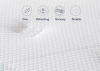 Matelas à ressorts en latex à faible allergie Matelas de lit extra-large et d'hôtel de haute qualité