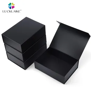 Custom Foldable Caja De Regalo Caixa Box Verpackung Mit Logo Boites En Papier Dozen Coffret Cadeau Magnetic Gift Box For Present
