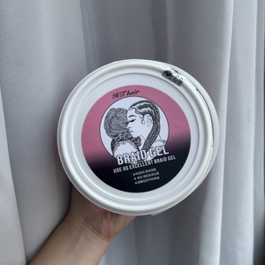 Bán Buôn 980Ml 1800Ml Salon Kích Thước Nhanh Khô Bện Gel Xoắn Dải Bện Sóng Cạnh Gel Thêm Giữ Ngô Loc 56Oz Bện Gel - Product Image 3