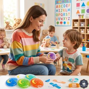 Vente flash - Pack de thérapie chaud/froid personnalisé avec billes de gel en forme ronde - Product Image 3
