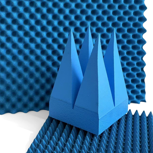 Material Absorbente de Microondas/Radar de 100Mhz-18Ghz, Espuma de Poliuretano en Forma de Pirámide, Espesor de 30-1000mm, Cámara de Antena para Pruebas EMC - Product Image 6