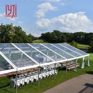 Tente de réception transparente pour 500 invités avec toit transparent - Product Image 4
