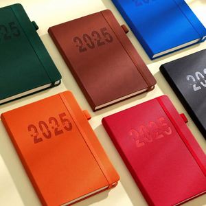 Academic <b>Diary</b> Dotted Grid 2025 Elastic Band Hardcover Planner <b>A6</b> Mini Size Pocket Journal Notebook - Product Image 4