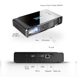 <span class=keywords><strong>Proyector</strong></span> Inteligente <span class=keywords><strong>BYINTEK</strong></span> R15 HD 1080P DLP 4K 3D, <span class=keywords><strong>Mini</strong></span> <span class=keywords><strong>Proyector</strong></span> Portátil con Android, WIFI, para Fiestas Familiares - Product Image 6