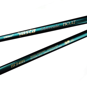 Serie <span class=keywords><strong>Tasta</strong></span>, portátil, potente, duradero, cinco secciones, guías suaves, fibra de carbono, caña de pescar telescópica de agua salada - Product Image 4