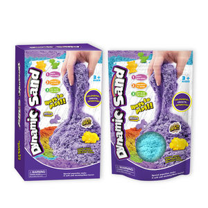 Nuova tendenza giocattolo educativo dinamico sabbia fai da te argilla magica giocattoli sensoriali arte didattica fai da te sabbia magica simile a Playdough e melma - Product Image 2