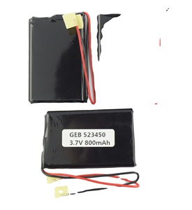 Перезаряжаемый 2S1P призматический литий-ионный полимерный аккумулятор 7,4 В 1000 мАч 523450 модель - Product Image 4